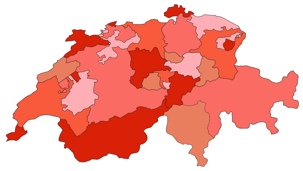 Karte Schweiz
